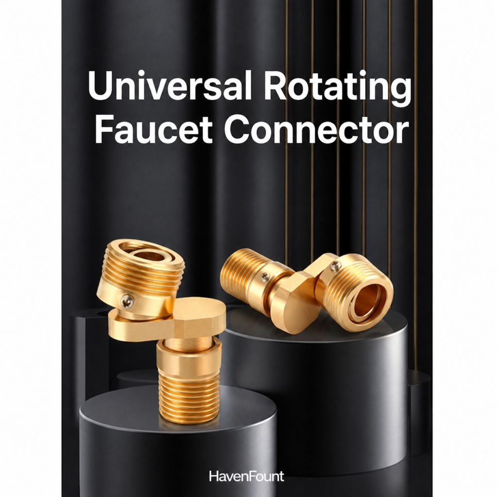 HavenFount Brass Rotating Bathroom Shower System | HF-0002