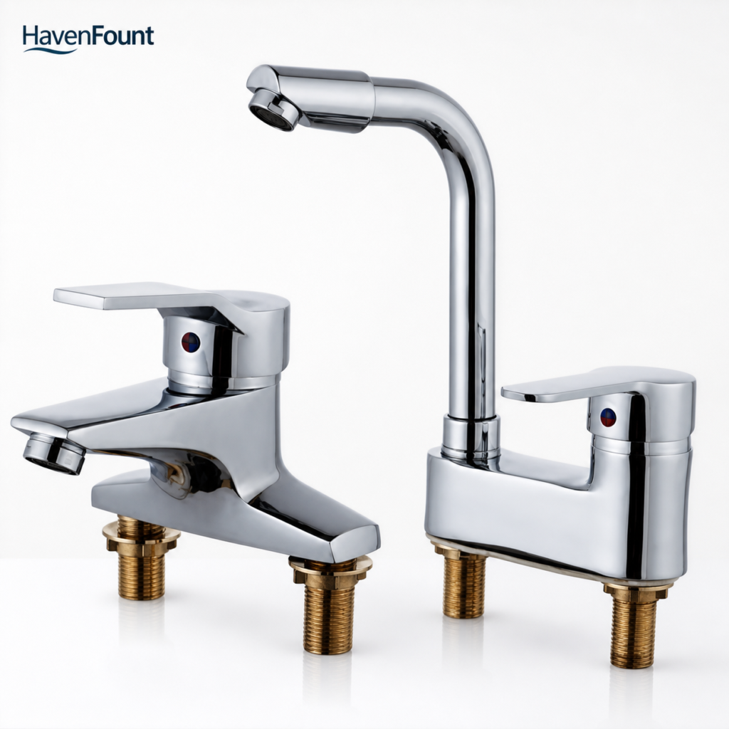 HavenFount Brass Bathroom Basin Faucet | HF-0003