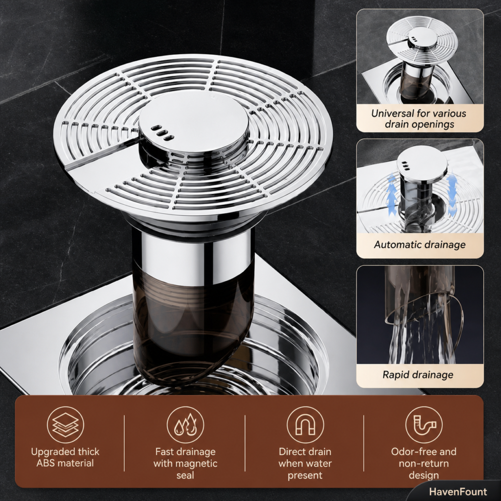 HavenFount Bathroom Drainage Fitting | HF-0033