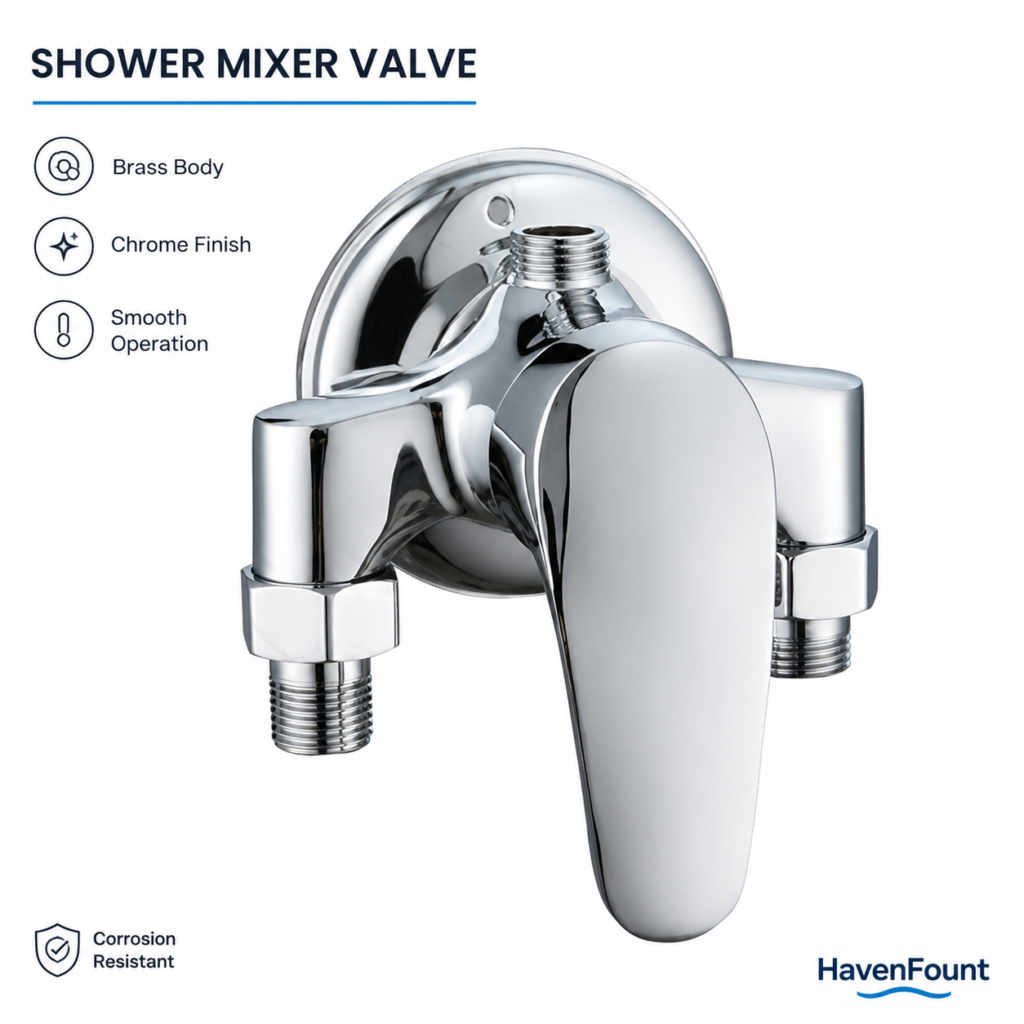 HavenFount Brass Bathroom Shower System | HF-0047