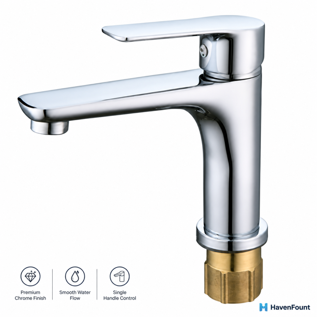 HavenFount Brass Rotating Kitchen Faucet | HF-0054