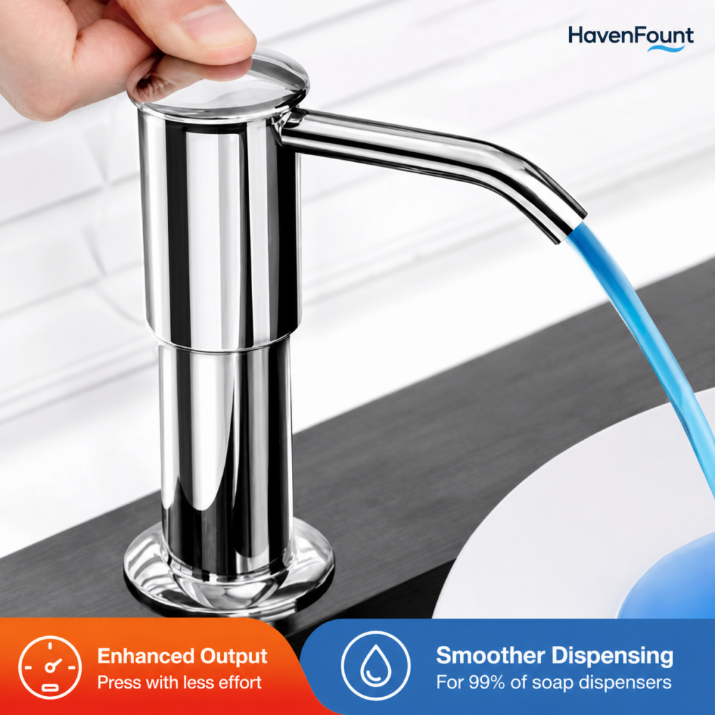HavenFount Chrome Bathroom Accessory | HF-0070