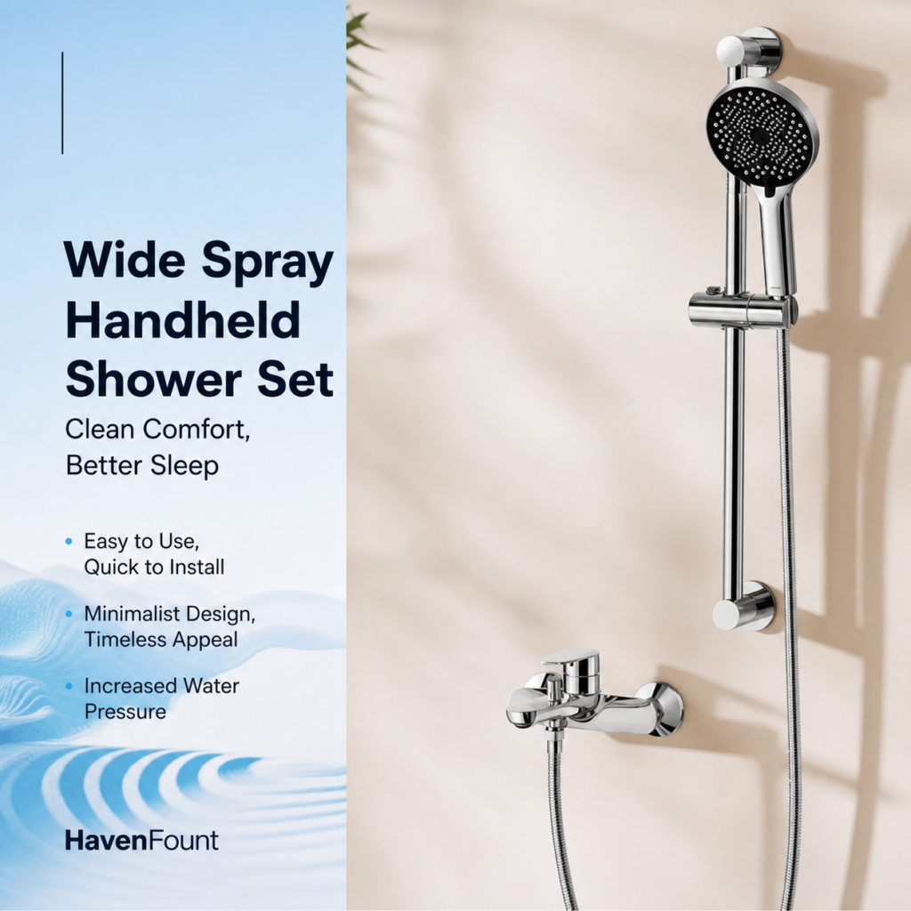 HavenFount Brass Bathroom Shower System | HF-0083