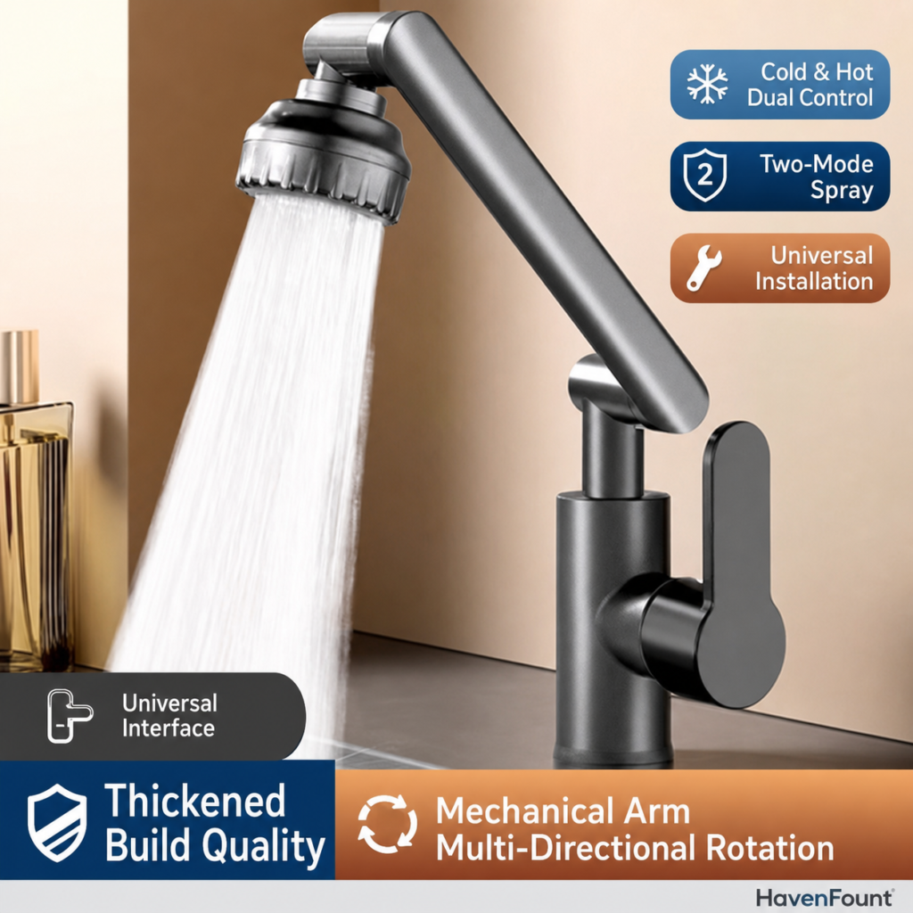 HavenFount Rotating Kitchen Faucet | HF-0091