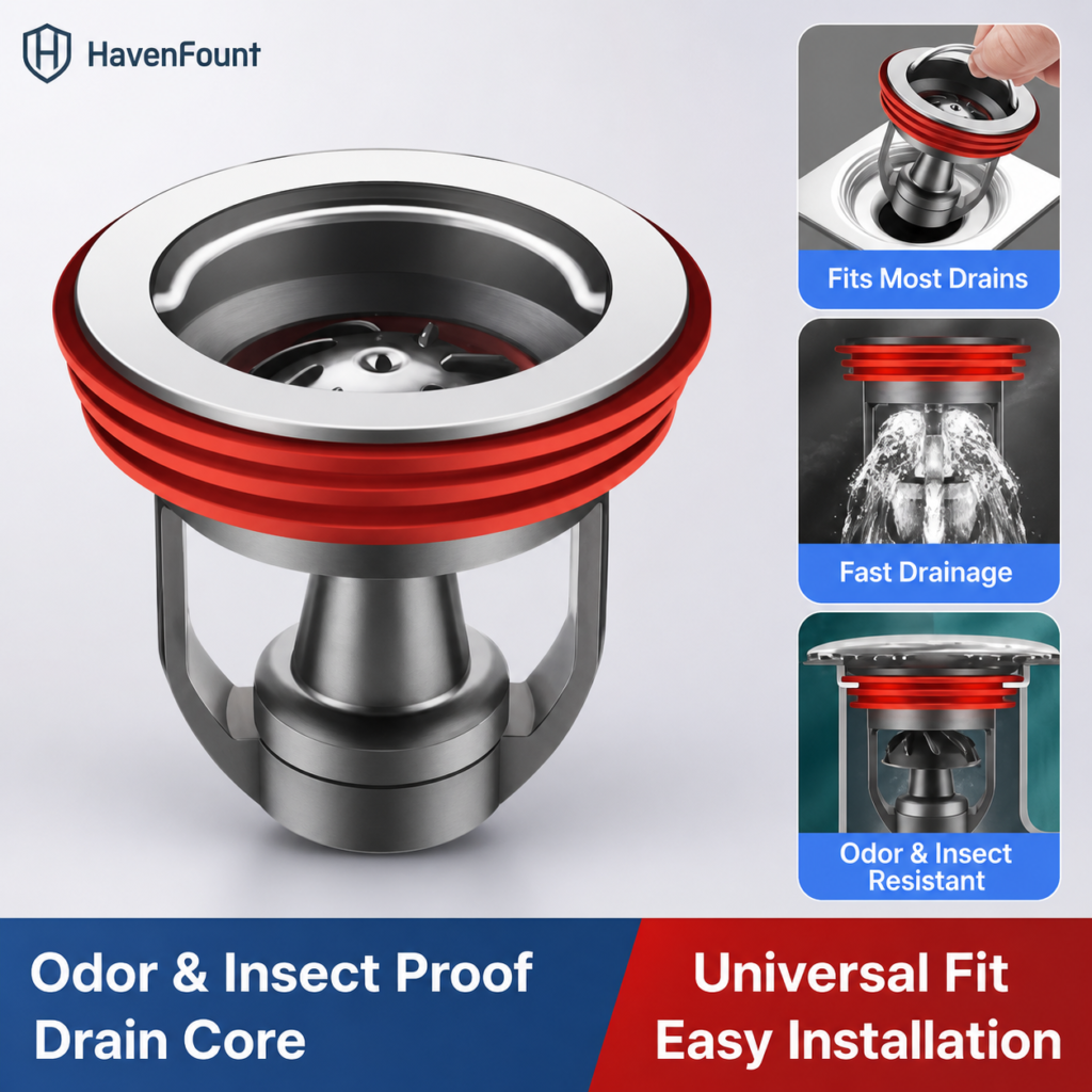 HavenFount Brass Bathroom Drainage Fitting | HF-0112