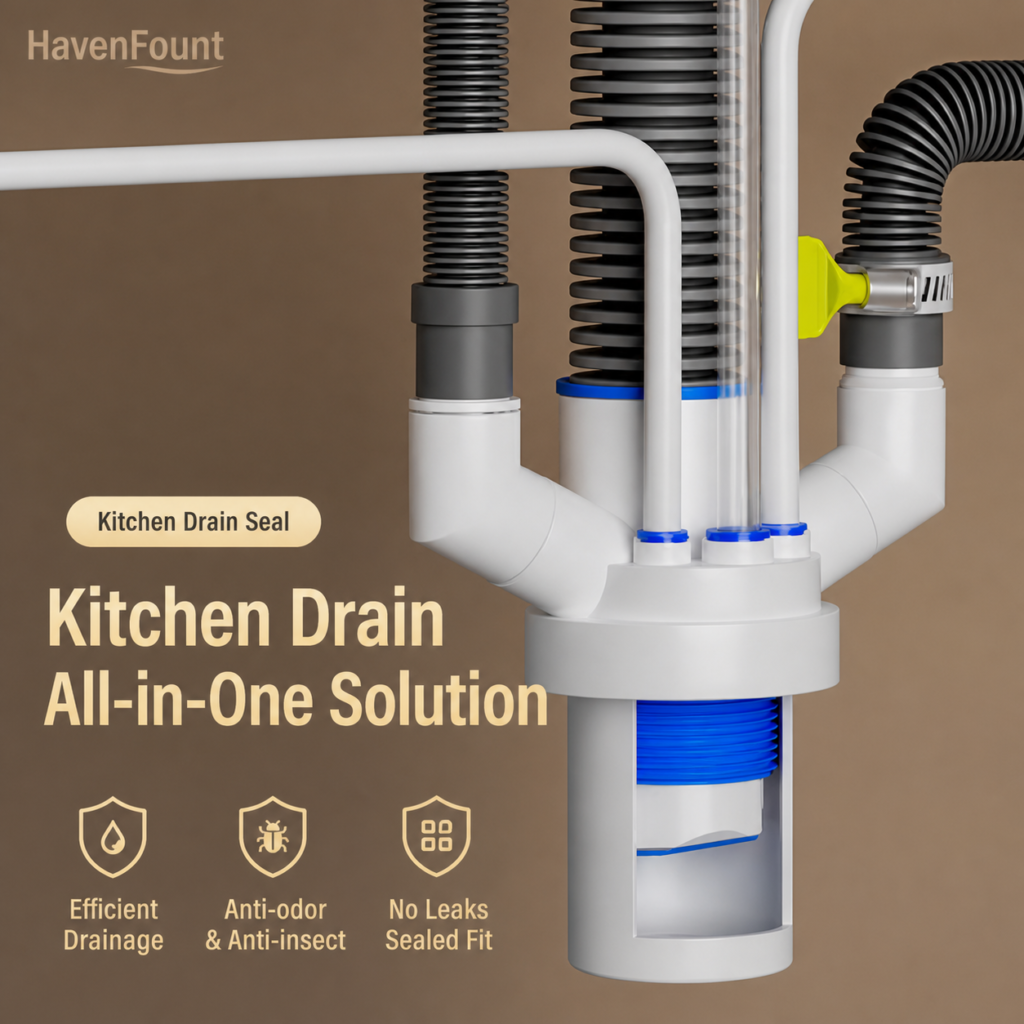 HavenFount Bathroom Drainage Fitting | HF-0121