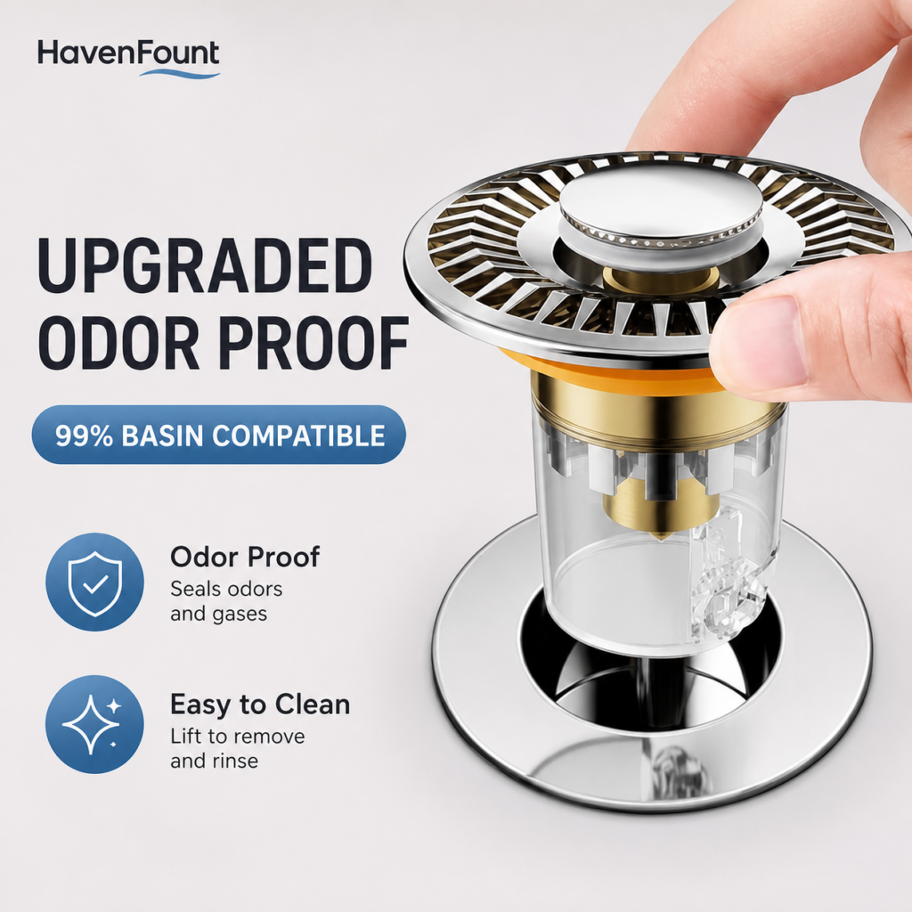 HavenFount Brass Bathroom Drainage Fitting | HF-0128