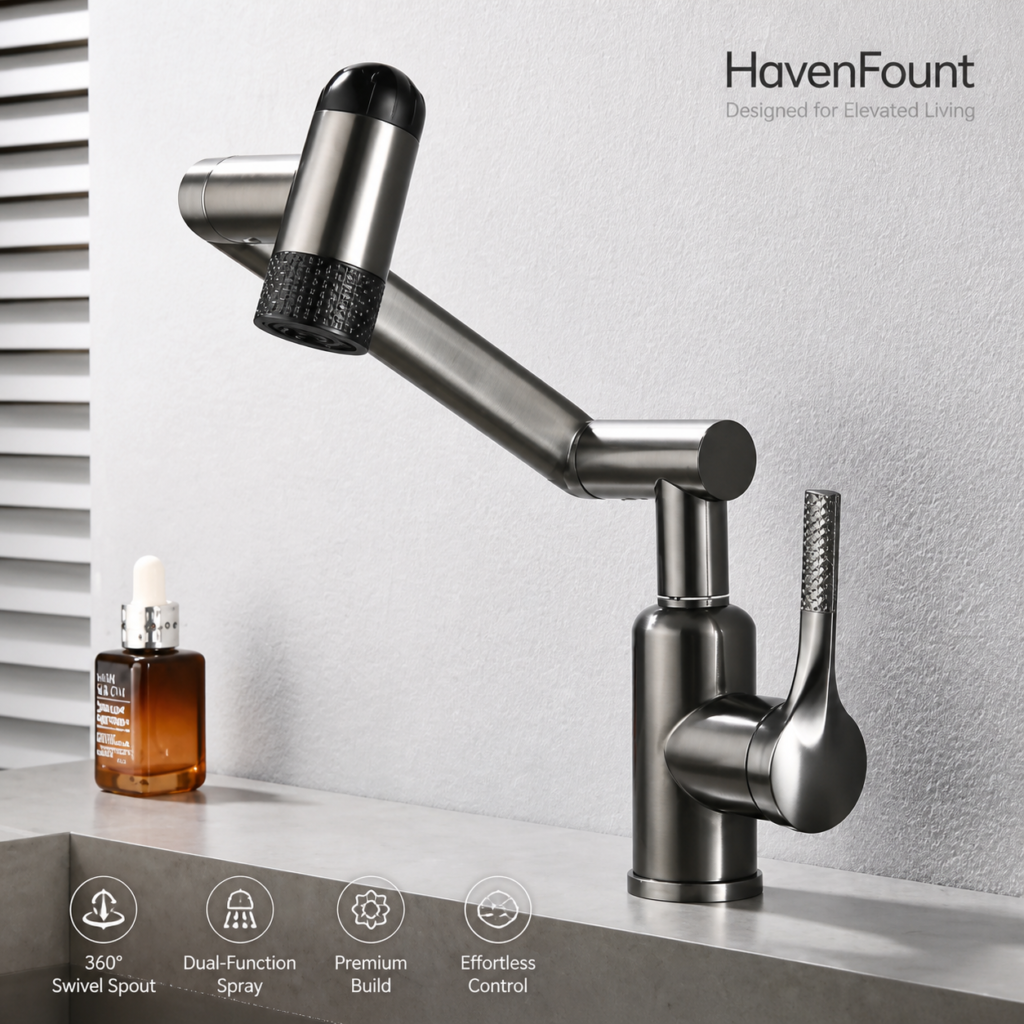 HavenFount SUS304 Bathroom Basin Faucet | HF-0130