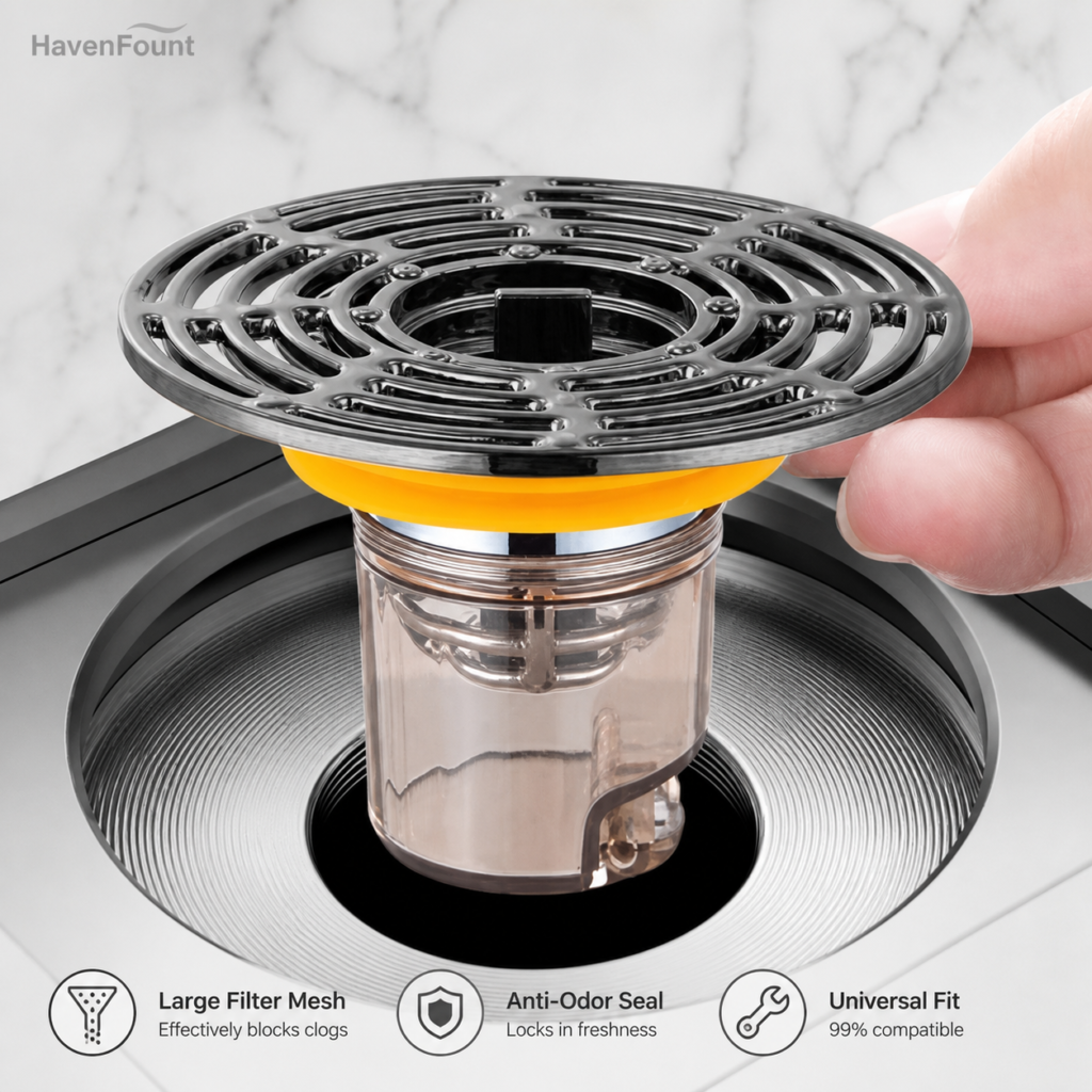 HavenFount Bathroom Drainage Fitting | HF-0147