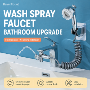 HavenFount Rotating Bathroom Shower System | HF-0176