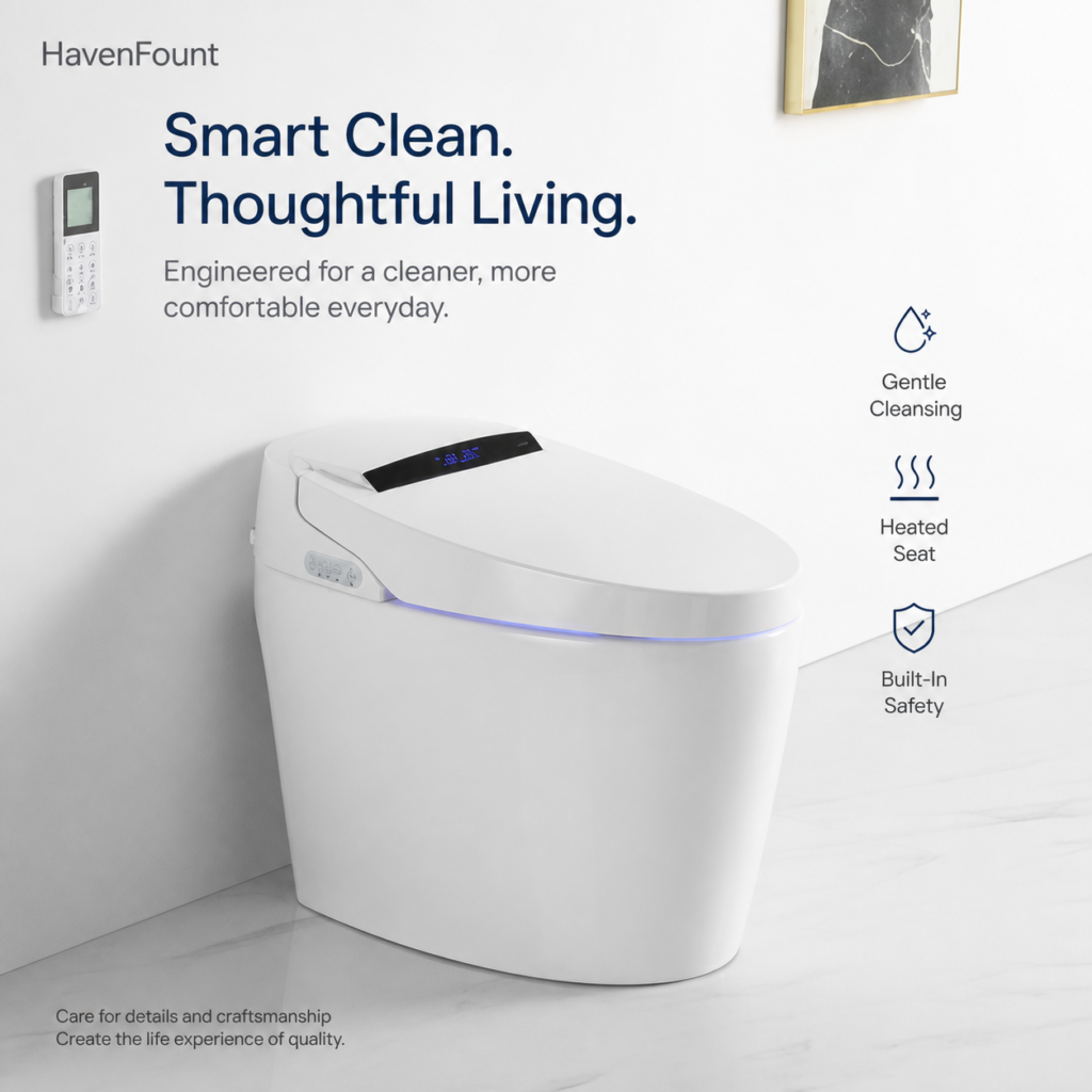 HavenFount Bathroom Toilet | HF-0182
