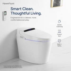 HavenFount Bathroom Toilet | HF-0182