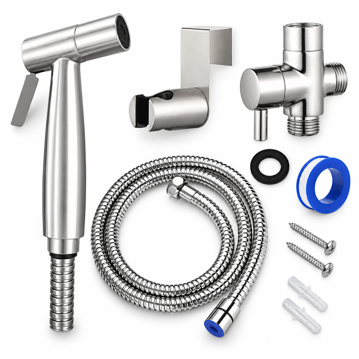 304 Stainless Steel Toilet Bidet Sprayer Set