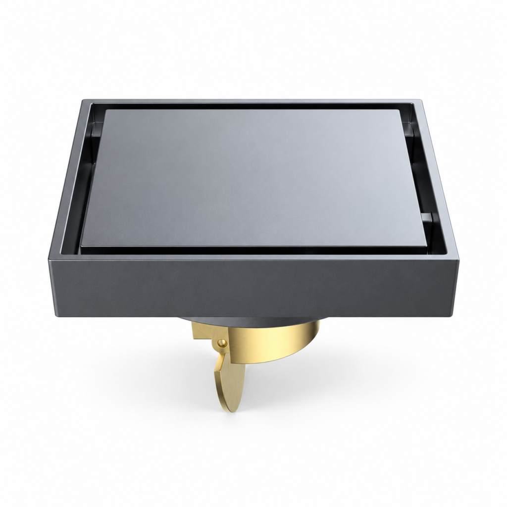 Gunmetal Grey Anti-Odour Floor Drain