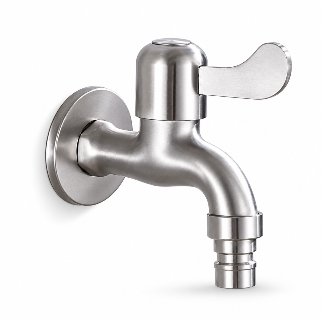 304 Stainless Steel Quick-Open Laundry Faucet